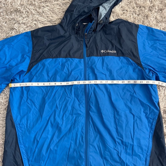 Columbia Blue Glennaker Lake™ II Hooded Rain Jacket - Picture 6 of 12